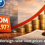 Verisign price increase 2026