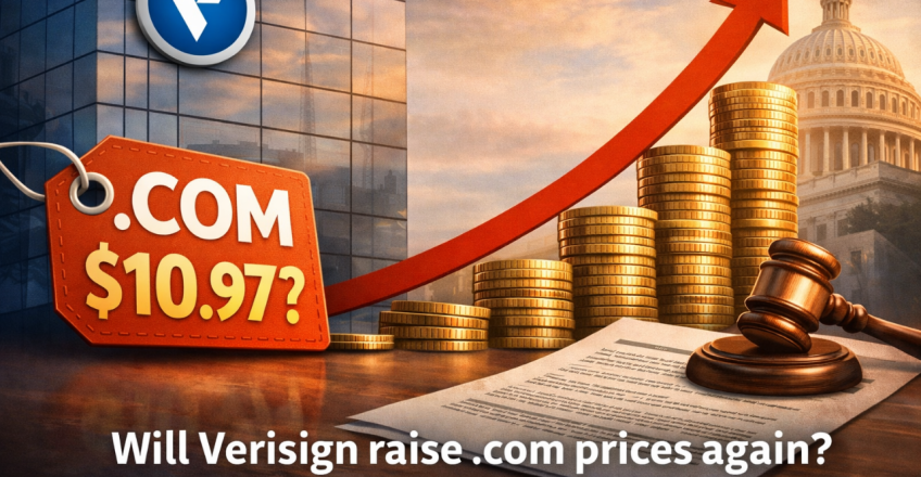 Verisign price increase 2026